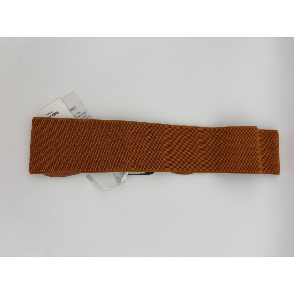 GRACE KARIN Wide Orange Belt Accessory‎ Womens Elastic Stretch Big Buckle NEW XL - Picture 9 of 13